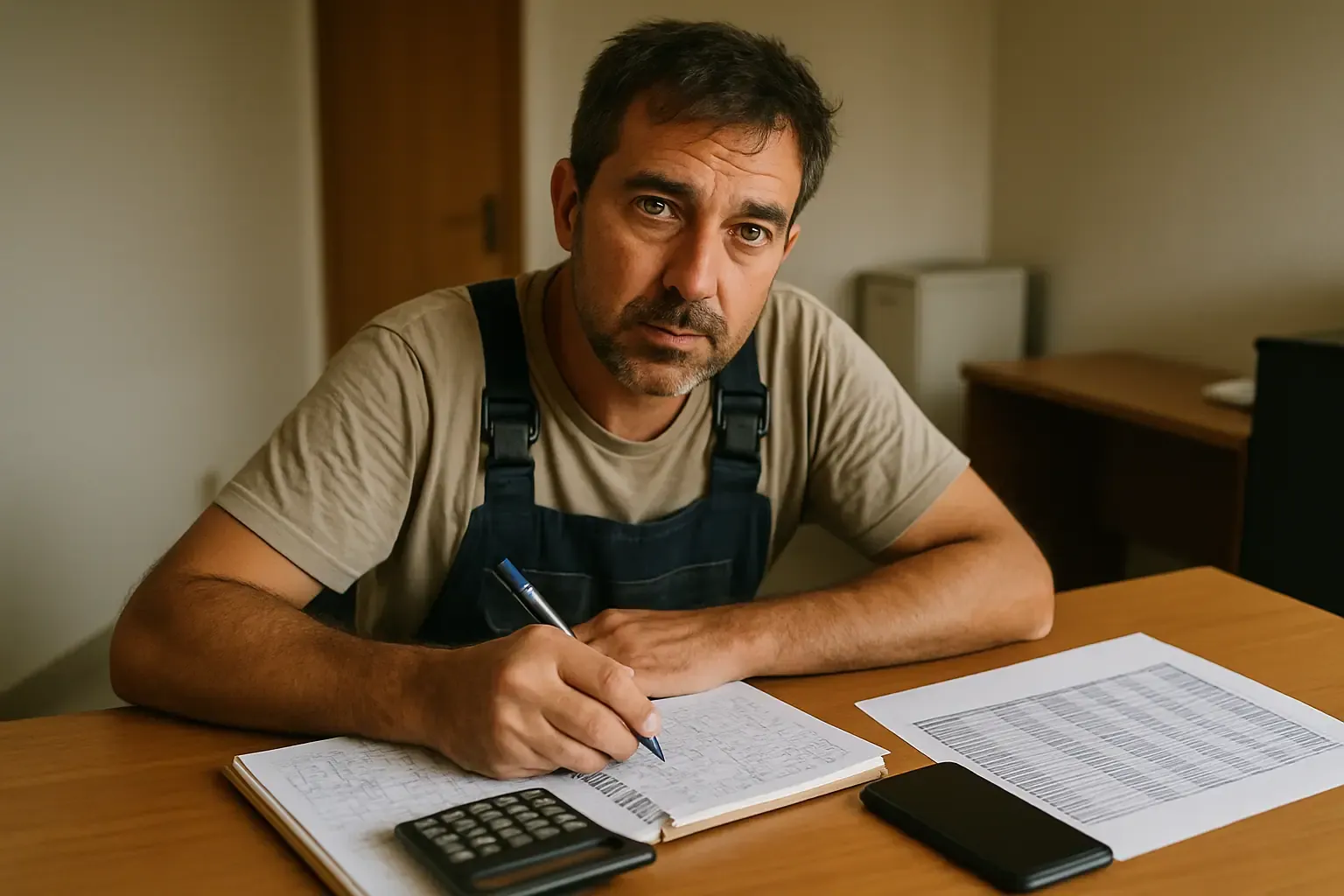 Libreta y Excel desordenados frente a una forma más ordenada de llevar las reformas